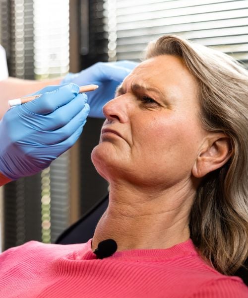 Fronsrimpels verminderen Dokterfinn
